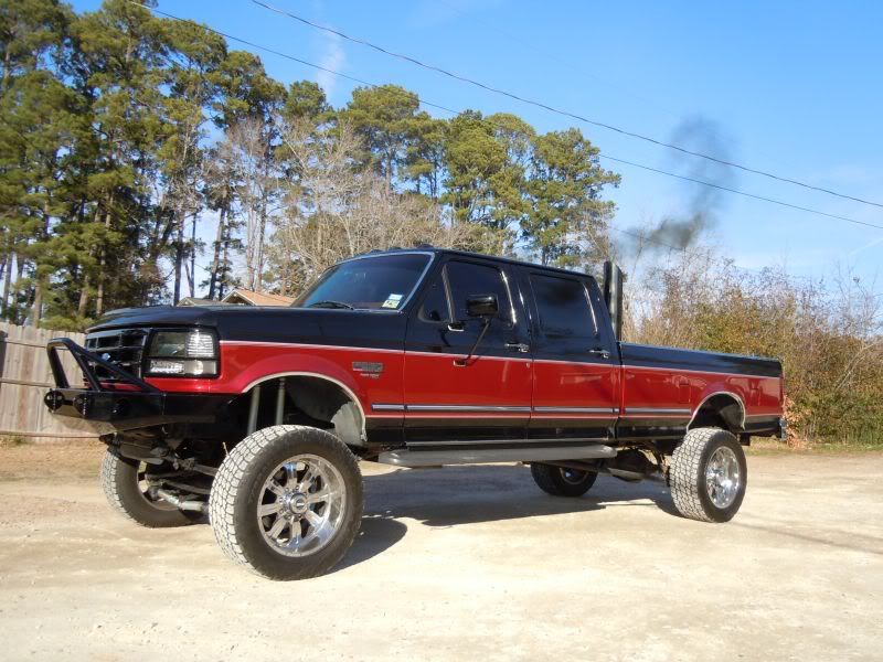 Our New OBS with Hardknox bumper installed.... Ford Power Stroke Nation